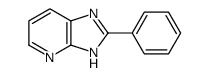 2-苯基-3H-咪唑并[4,5-b]吡啶结构式