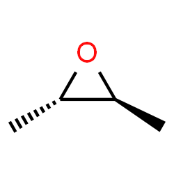 trans-β-butylene oxide structure