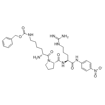 D-Lys(Z)-Pro-Arg-pNA structure