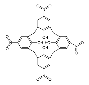 对-硝基杯[4]芳烃结构式