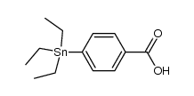 (C2H5)3SnC6H4-p-COOH结构式