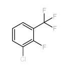 1-氯-2-氟-3-(三氟甲基)苯结构式