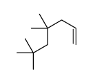 4,4,6,6-tetramethylhept-1-ene结构式