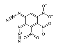 1,2-diazido-3,4,5-trinitrobenzene Structure