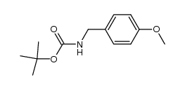 tert-butyl4-methoxybenzylcarbamate Structure