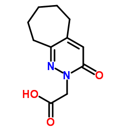 (3-Oxo-3,5,6,7,8,9-hexahydro-2H-cyclohepta[c]pyridazin-2-yl)acetic acid picture