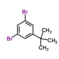 1,3-二溴-5-(叔丁基)苯结构式