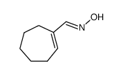 cyclohept-1-ene-1-carbaldehyde oxime结构式