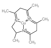 Copper,[[4,4'-[(1-methyl-1,2-ethanediyl)dinitrilo]bis[2-pentanonato]](2-)-N,N',O,O']-(9CI) picture