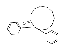 2,2-diphenylcycloundecan-1-one Structure