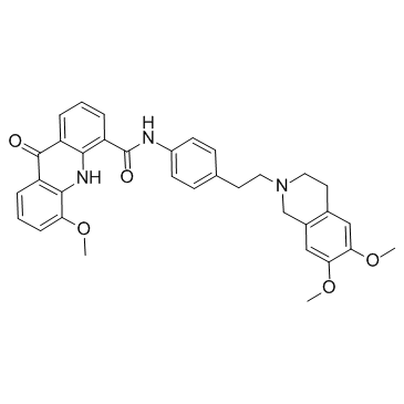 elacridar Structure