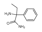 rac-α-ethyl-phenylglycine结构式