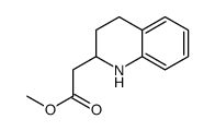 methyl 2-(1,2,3,4-tetrahydroquinolin-2-yl)acetate结构式