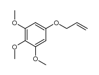 3,4,5-trimethoxyallyloxybenzene Structure