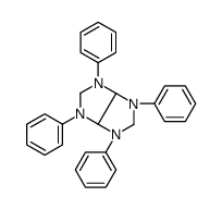 1,3,4,6-tetraphenyl-2,3a,5,6a-tetrahydroimidazo[4,5-d]imidazole结构式