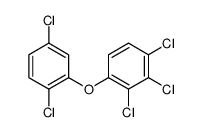 1,2,3-trichloro-4-(2,5-dichlorophenoxy)benzene结构式