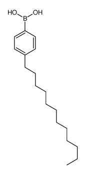 (4-Dodecylphenyl)boronic acid structure