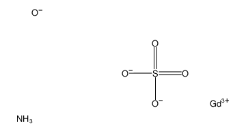 GADOLINIUM AMMONIUM SULFATE结构式