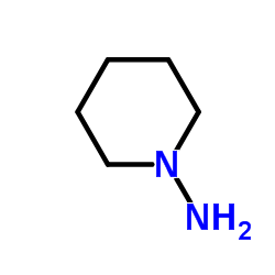 1-Piperidinamine Structure