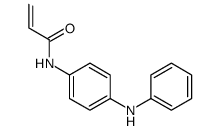 N-(4-anilinophenyl)prop-2-enamide结构式