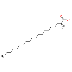 (2,2-2H2)Icosanoic acid structure