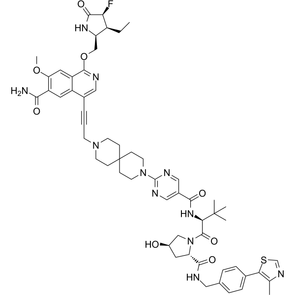 PROTAC IRAK4 degrader-2结构式