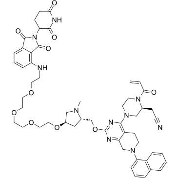 PROTAC K-Ras Degrader-1 Structure