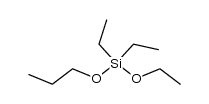 ethoxydiethyl(propoxy)silane结构式