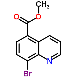 Methyl 8-bromoquinoline-5-carboxylate Structure