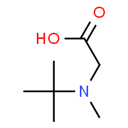 Glycine, N-(1,1-dimethylethyl)-N-methyl- (9CI) Structure