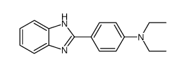 N-[4-(1H-BENZIMIDAZOL-2-YL)PHENYL]-N,N-DIETHYLAMINE Structure