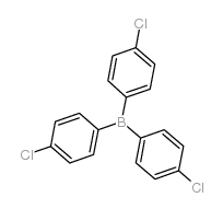 三(4-氯苯基)硼结构式