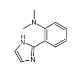 [2-(1H-IMIDAZOL-2-YL)-PHENYL]-DIMETHYL-AMINE Structure