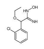 2-(2-Chlorophenyl)-2-ethoxy-N1-hydroxyacetamidine结构式