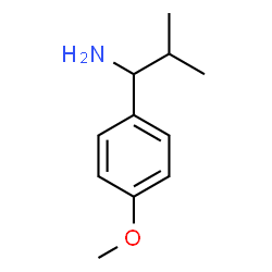 1-(4-METHOXYPHENYL)-2-METHYLPROPAN-1-AMINE Structure