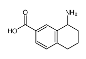 2-Naphthalenecarboxylicacid,8-amino-5,6,7,8-tetrahydro-(9CI) structure