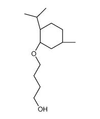 4-[(1R,2S,5R)-5-methyl-2-propan-2-ylcyclohexyl]oxybutan-1-ol结构式