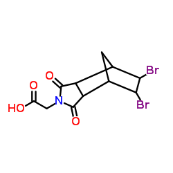 (5,6-Dibromo-1,3-dioxooctahydro-2H-4,7-methanoisoindol-2-yl)acetic acid picture