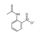 N-(2-Nitrophenyl)ethanethioamide结构式