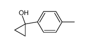 1-P-TOLYLCYCLOPROPANOL structure