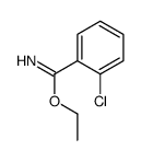 Ethyl 2-chlorobenzenecarboximidate Structure