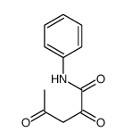 2,4-Dioxo-N-phenylpentanamide Structure