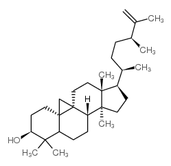 环鸦片甾烯醇结构式