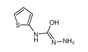 Hydrazinecarboxamide,N-2-thienyl- structure