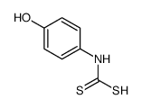 (4-hydroxyphenyl)carbamodithioic acid Structure