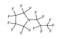 perfluoro(N-propylpyrrolidine) Structure