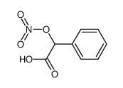 2-(nitrooxy)-2-phenylacetic acid Structure