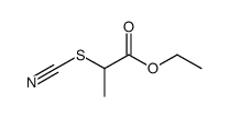 α-thiocyanato-propionic acid ethyl ester结构式