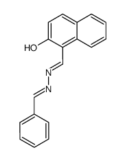 2-Hydroxynaphthalin-1-carbaldehyd-benzyliden-hydrazon结构式