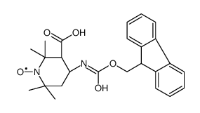 Fmoc-(3S,4S)-4-氨基-1-氧基-1,2,2,6,6-四甲基哌啶-3-羧酸图片